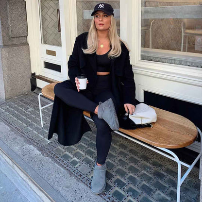 Dámské zimní válenky s platformou LUXE