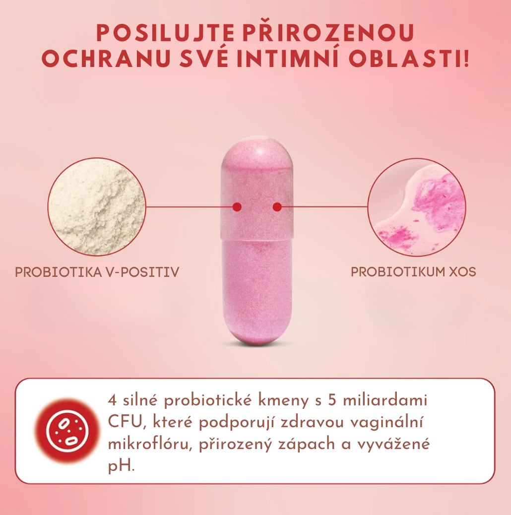 Vivitic – Probiotické kapsle pro intimní péči  60kapslí/30dní