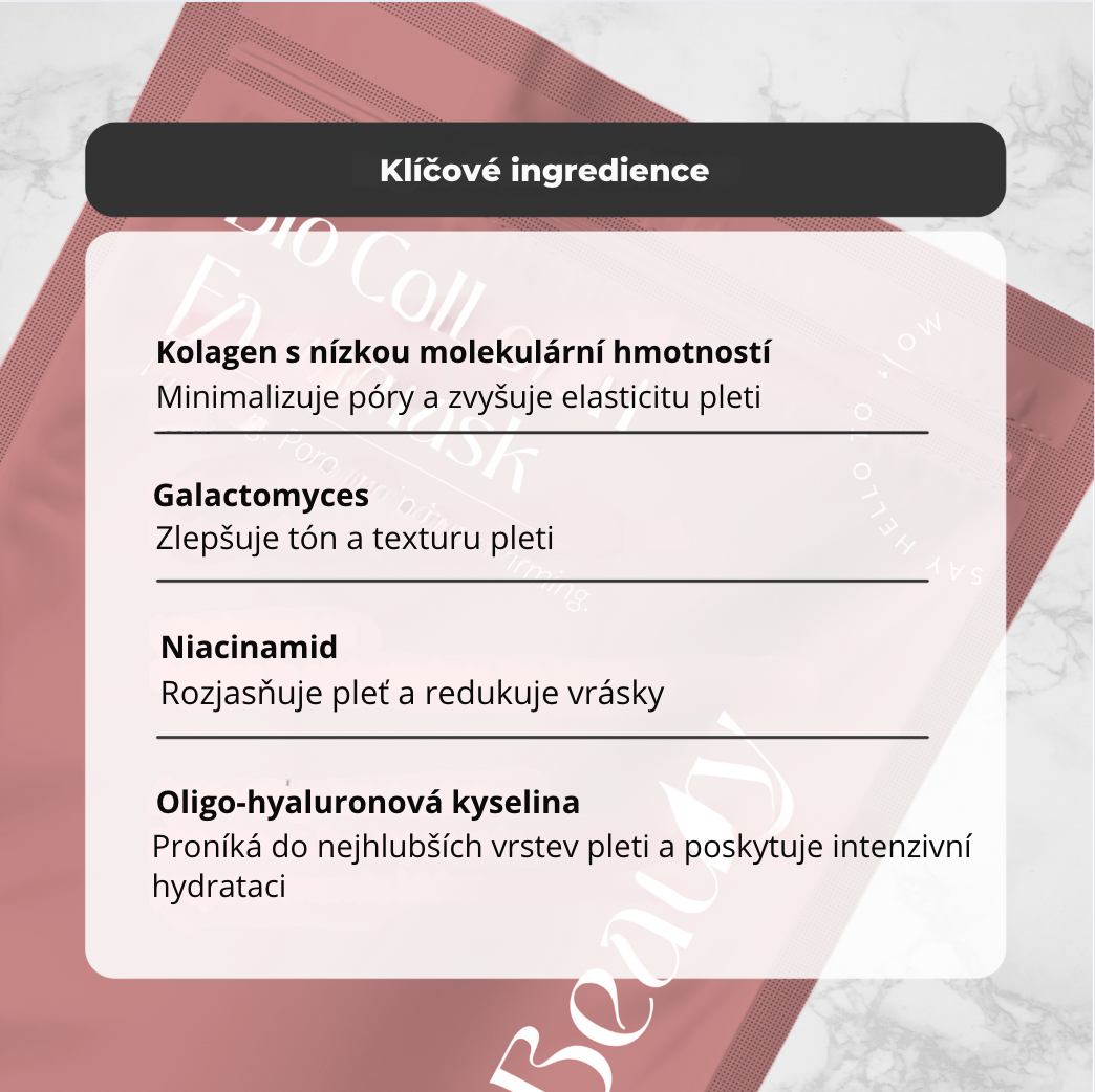 Vivitic Beauty – Hydro Collagen Lift – 1 krabice (10 jednotek) na 4 týdny