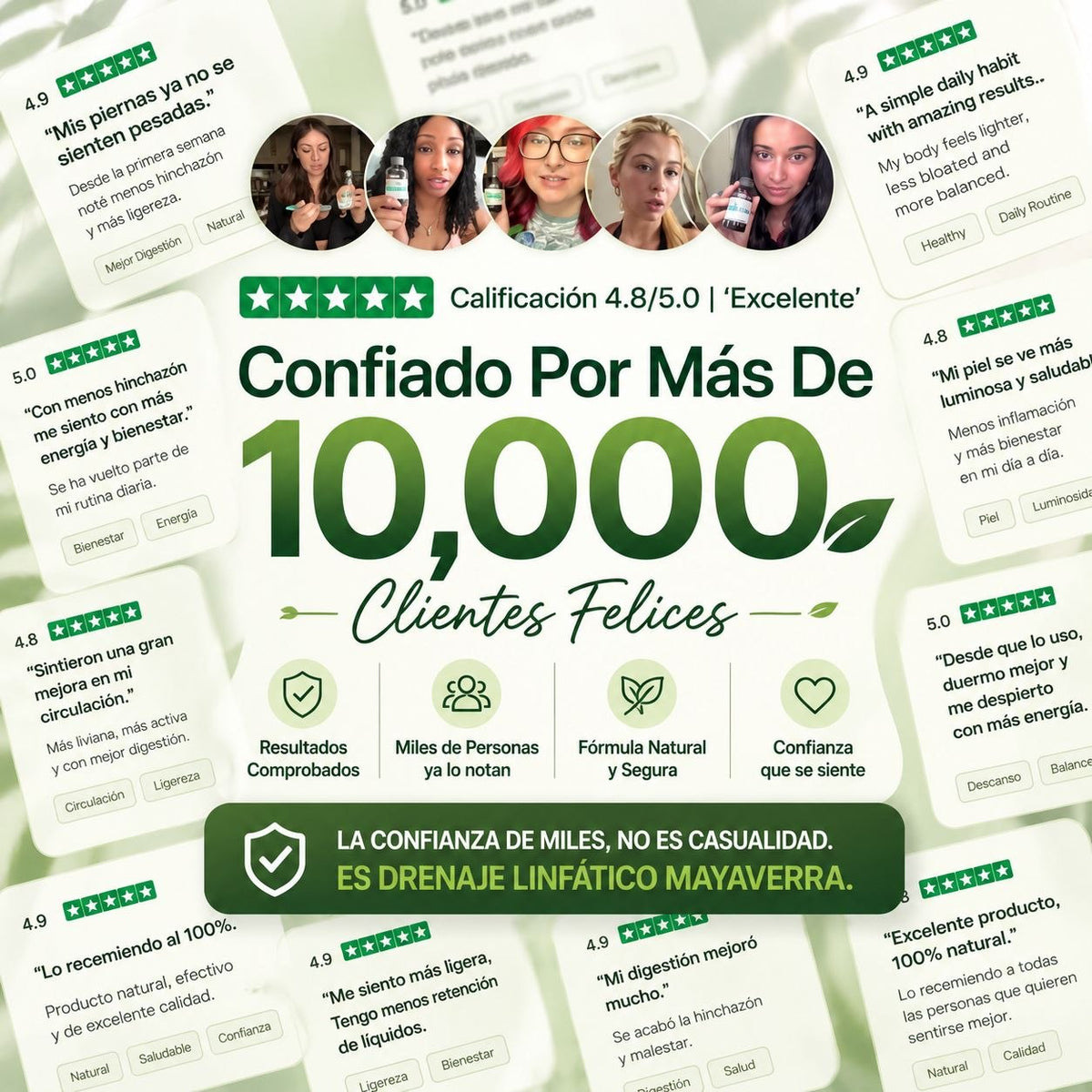 ¿Te sientes hinchada, pesada o con retención de líquidos?